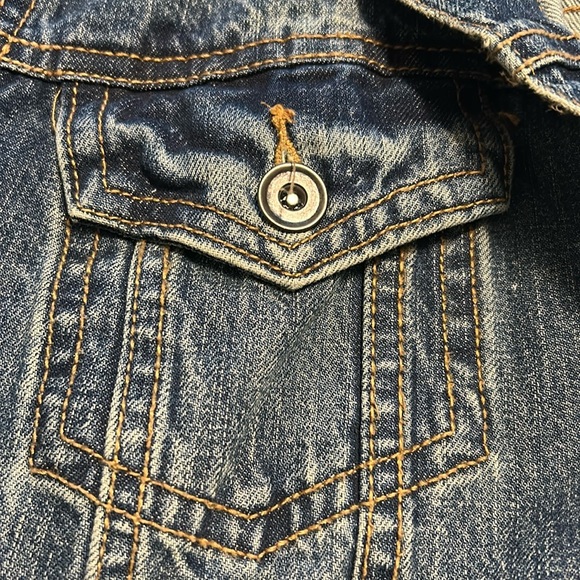 Stylus Blue Denim Jacket excellent condition Lg - Picture 11 of 13